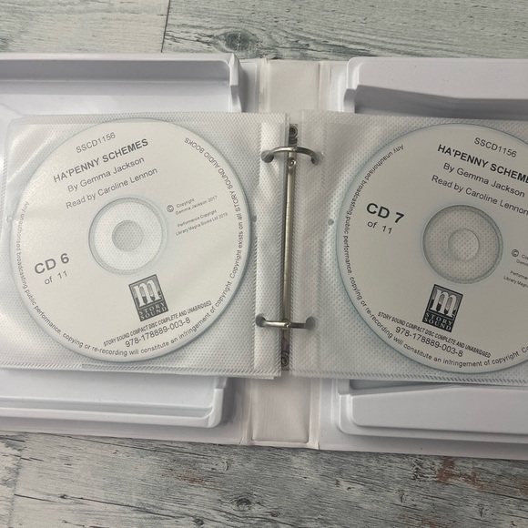 HA’PENNY SCHEMES BY GEMMA JACKSON 11 CD AUDIO BOOK - Picture 8 of 14